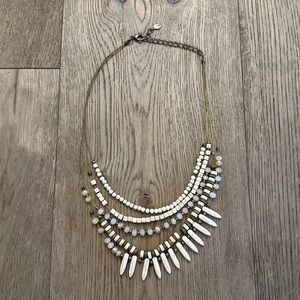 Gold and Brown Necklace